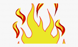 Fire Clipart Easy - Cartoon Transparent Flame Png #797228 ...