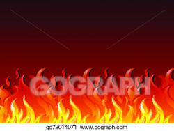 EPS Illustration - Hot fire. Vector Clipart gg72014071 - GoGraph