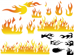 How To Draw Cartoon Fire Flames | Clipart Panda - Free ...