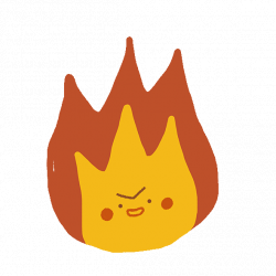 Angry Fire Sticker by The Forest Mori for iOS & Android | GIPHY