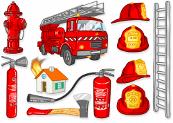 Firefighter Firefighting Fire engine Siren Clip art - Fire Tools ...