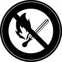 No Fire Logo 1 Clip Art at Clker.com - vector clip art online ...