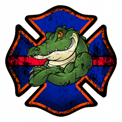 Florida Gator Firefighter Decal - PRE-ORDER | Products | Pinterest ...