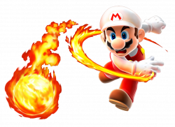 Fire Mario (Fire Flower) | マリオ Ｍario | Pinterest | Mario ...