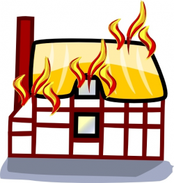House Fire Insurance clip art Free vector in Open office ...