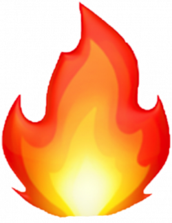 fire emoji freetoedit - Sticker by b_csilla_