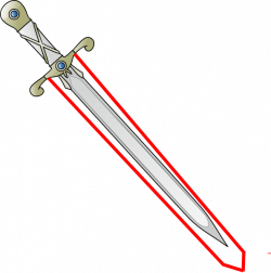Flame Sword Clip Art at Clker.com - vector clip art online, royalty ...