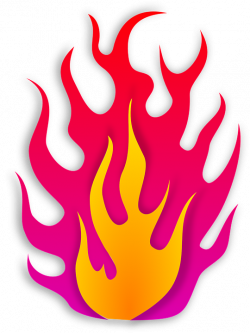 Flames clipart fire burning - Pencil and in color flames clipart ...