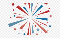 4th Of July Fireworks Clipart - Fourth Of July Fireworks ...