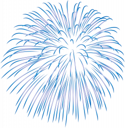 Firework Blue Transparent PNG Image | Gallery Yopriceville - High ...