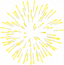 Firework Yellow PNG Clip Art Image | Gallery Yopriceville - High ...