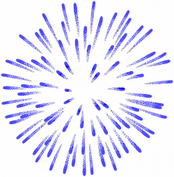 Firework Blue PNG Clip Art Image | Gallery Yopriceville - High ...