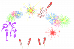 Fireworks Frame | Free Images at Clker.com - vector clip art online ...
