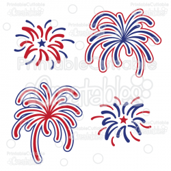 Fireworks Free SVG Cutting File & Clipart