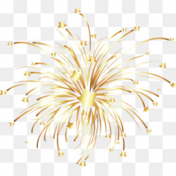 Gold fireworks clipart » Clipart Station
