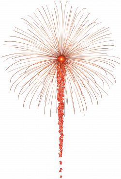 Red Fireworks for Dark Images PNG Clip Art | Gallery Yopriceville ...