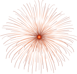 Red Firework Circle PNG Clip Art | Gallery Yopriceville - High ...