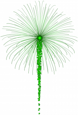 Green Fireworks for Dark Images PNG Clip Art | Gallery Yopriceville ...