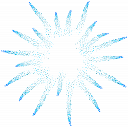 Blue Fireworks Clip Art PNG Image | Gallery Yopriceville - High ...