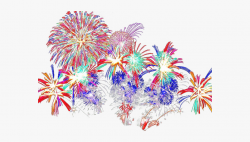 Fireworks Clipart January - Transparent Background Fireworks ...