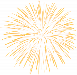 Yellow Firework Transparent PNG Image | Gallery Yopriceville - High ...