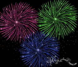 Fireworks Clip Art, Glitter Fireworks clip art, glitter ...