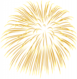 Firework Yellow Transparent PNG Image | Gallery Yopriceville - High ...