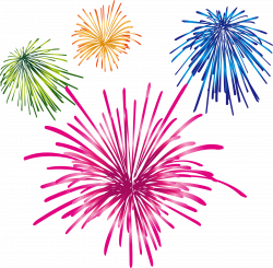 Fireworks Cartoon - Colorful fireworks 1801*1766 transprent Png Free ...