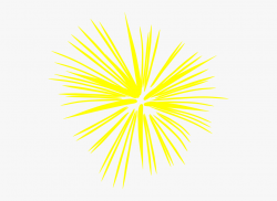 Yellow Clipart Firework - Fireworks Yellow #114616 - Free ...