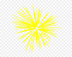 Yellow Clipart Firework - Fireworks Clip Art, HD Png ...