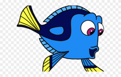 Butterflyfish Clipart Dory Fish - Dory Png Transparent Png ...