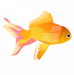 Koi Carassius auratus Fish Clip art - Yellow tropical fish 1240*1264 ...