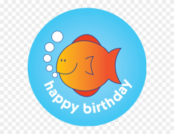 Clip For Free Download On Mbtskoudsalg - Happy Birthday Fish ...