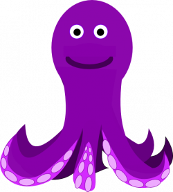 Purple Octopus Clip Art at Clker.com - vector clip art online ...