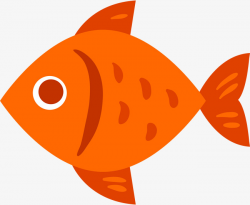 Orange fish clipart » Clipart Station
