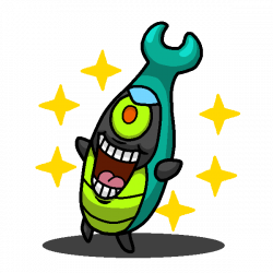 Shiny Karrablast + Plankton (SpongeBob) by shawarmachine on DeviantArt