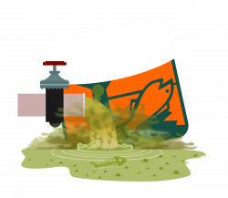 Clipart - Water Pollution