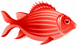 Red Fish PNG Clip Art - Best WEB Clipart
