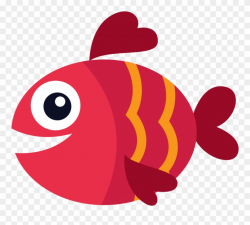 Fresh Clip Art Fish 19 Red Graphic Transparent Library ...