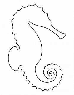 seahorse outline - Acur.lunamedia.co
