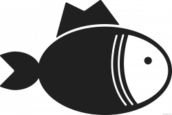 Fish Silhouette Clipart - ClipartBlack.com