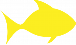 Clipart - A Yellow Fish