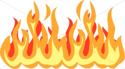 Fire and Flames | Pentecost Clipart
