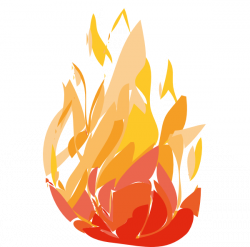 Flame Flame One Clip Art at Clker.com - vector clip art online ...