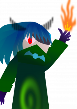 Clipart - 24 Flame Character