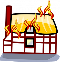 Burn clipart fire accident - Pencil and in color burn clipart fire ...