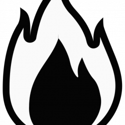 Flame Clipart Black And White car clipart hatenylo.com