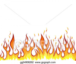 Stock Illustration - Fire background. Clipart gg54906262 ...