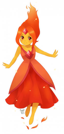 Flame princess by meago on DeviantArt