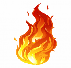 Clipart Flames Orange Flame - Fire Drawing Png {#400670 ...